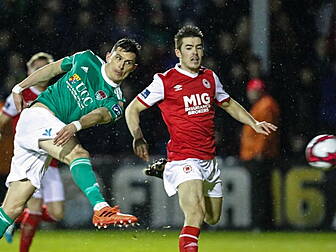 Cork City striker Graham Cummi...